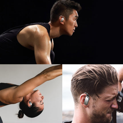 Galante B10 Bluetooth 5.0 Stereo Ear-mounted Bluetooth Earphone with Magnetic Charging Case & Digital Display, Support Call & Memory Connection-garmade.com