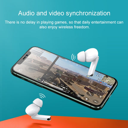 Original Lenovo XT90 USB-C / Type-C Interface Bluetooth 5.0 Touch Wireless Bluetooth Earphone with Charging Box, Support In-ear Auto Playback & HD Call & Voice Assistant (White)-garmade.com