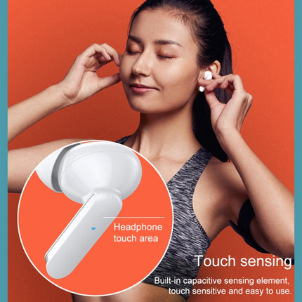 Original Lenovo XT90 USB-C / Type-C Interface Bluetooth 5.0 Touch Wireless Bluetooth Earphone with Charging Box, Support In-ear Auto Playback & HD Call & Voice Assistant (White)-garmade.com