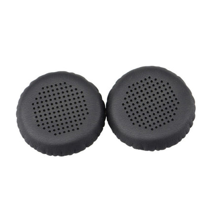 2 PCS For KOSS PP / SP Perforated Ventilation Version Protein Leather Cover Headphone Protective Cover Earmuffs (Black)-garmade.com