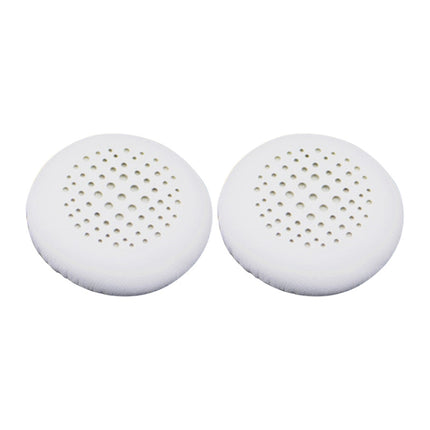 2 PCS For Logitech UE3000 / UE3100 / UE3500 Headphone Protective Cover Soft Sponge Earmuffs (White)-garmade.com