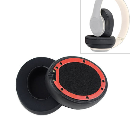 2 PCS For Beats Studio 2.0 / 3.0 Headphone Protective Cover Ice Gel Earmuffs(Black)-garmade.com