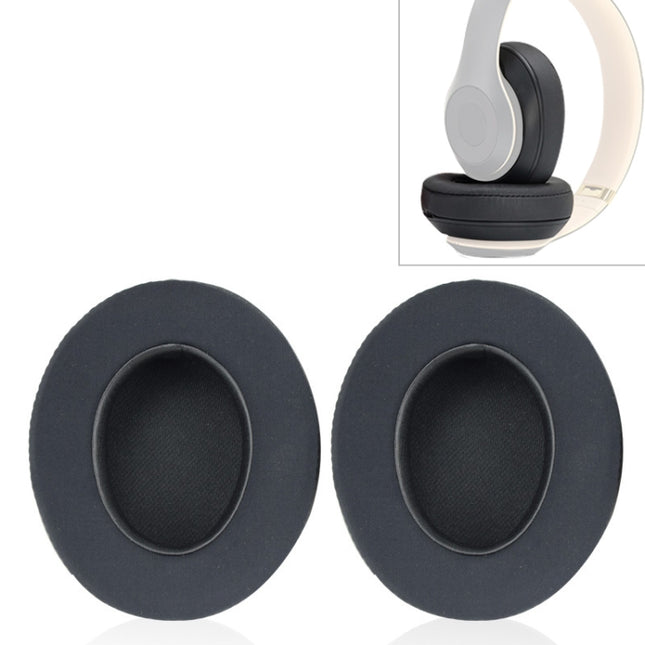 2 PCS For Beats Studio 2.0 / 3.0 Headphone Protective Cover Ice Gel Earmuffs(Titanium Color)-garmade.com