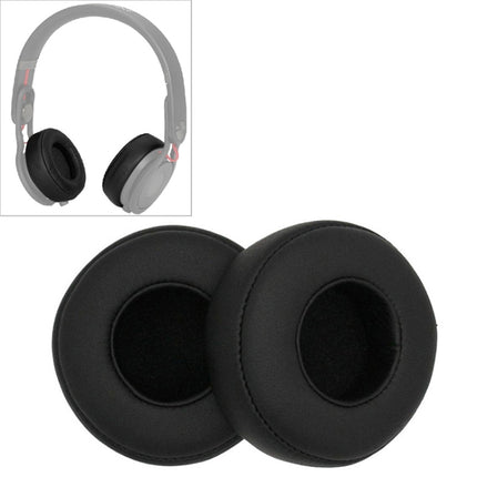2 PCS For Beats Studio Mixr Headphone Protective Leather Cover Sponge Earmuffs (Black)-garmade.com