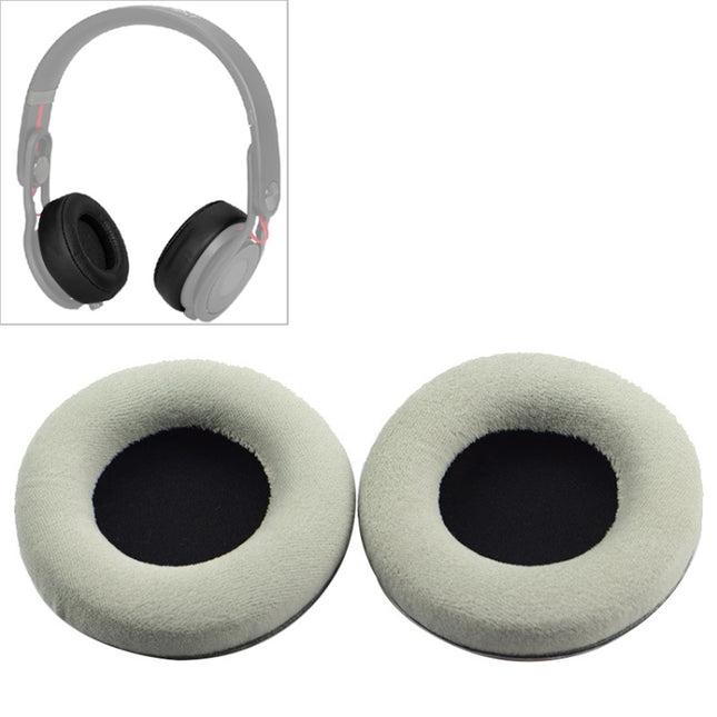 2 PCS For Steelseries Siberia V2 / V1 Frost Blue Grey Flannel Version Headphone Protective Cover Earmuffs-garmade.com
