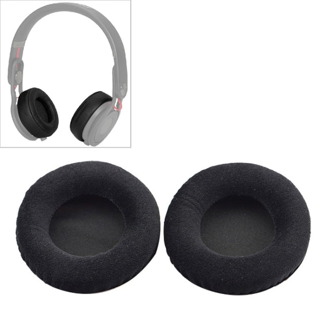 2 PCS For Steelseries Siberia V2 / V1 Frost Blue Black Flannel Version Headphone Protective Cover Earmuffs-garmade.com