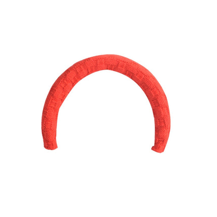 For Meizu HD50 / B&O BeoPlay / BeoPlay H7 / BeoPlay H8 / BeoPlay H9i / BeoPlay H4 / BeoPlay H2 Replacement Headband Wool Head Beam Headgear Pad Cushion Repair Part(Red)-garmade.com