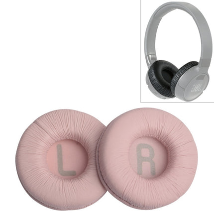 2 PCS For JBL Tune 600BTNC / T500BT / T450BT Earphone Cushion Cover Earmuffs Replacement Earpads with Mesh(Pink)-garmade.com