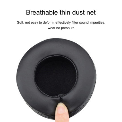 2 PCS For Skullcandy / HESH 2.0 HESH Thickened Earphone Cushion Cover Earmuffs Replacement Earpads with Mesh(Black)-garmade.com