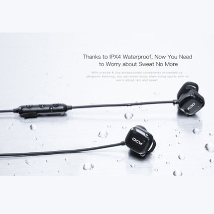 QCY M1 Pro Sports Wireless V4.1 Bluetooth Earphones with Mic(Black)-garmade.com