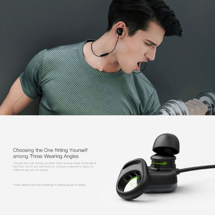 QCY M1 Pro Sports Wireless V4.1 Bluetooth Earphones with Mic(Black)-garmade.com