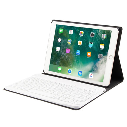 FT-1030 Bluetooth 3.0 ABS Brushed Texture Keyboard + Skin Texture Leather Tablet Case for iPad Air / Air 2 / iPad Pro 9.7 inch, with Three-gear Angle Adjustment / Magnetic / Sleep Function (Gold)-garmade.com