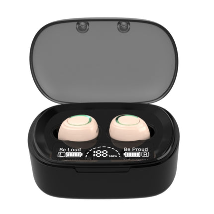 MD06 Mini In-ear TWS Wireless Touch Digital Display Bluetooth Earphone (Pink)-garmade.com