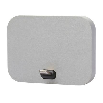 8 Pin Stouch Aluminum Desktop Station Dock Charger for iPhone(Grey)-garmade.com