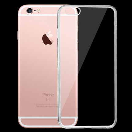 For iPhone 6 & 6s 0.75mm Ultra-thin Transparent TPU Protective Case(Transparent)-garmade.com