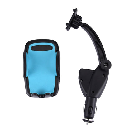 HC006 2 in 1 Car Charger & 360 Rotation Holder, Random Color Delivery, For iPhone, Galaxy, Huawei, Xiaomi, LG, HTC and other Smartphones of width 47-92mm Smartphone-garmade.com