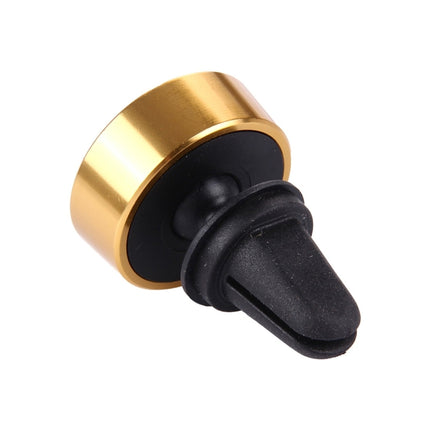 Car Magnetic Air Vent Mount Dock Holder with Quick-snap, For iPhone, Galaxy, Huawei, Xiaomi, LG, HTC and other Smartphones(Gold)-garmade.com