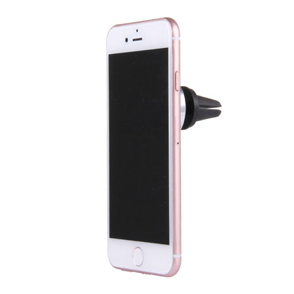 Car Magnetic Air Vent Mount Dock Holder with Quick-snap, For iPhone, Galaxy, Huawei, Xiaomi, LG, HTC and other Smartphones(Silver)-garmade.com