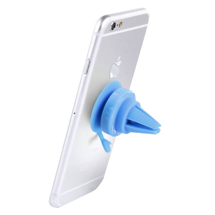 Universal 360 Degrees Rotation Car Air Vent Mount Sucker Holder Stand, Sucker Diameter: 3.5 cm, Holder Height: 4.5cm, For Tablets, iPhone, Samsung, Huawei, Xiaomi, HTC and Other Smart Phones(Blue)-garmade.com