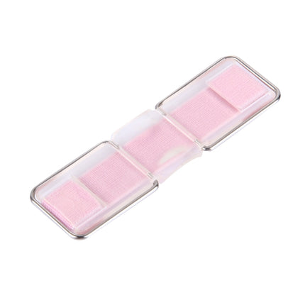 2 in 1 Adjustable Universal Mini Adhesive Holder Stand + Slim Finger Grip, Size: 7.3 x 2.2 x 0.3 cm(Pink)-garmade.com