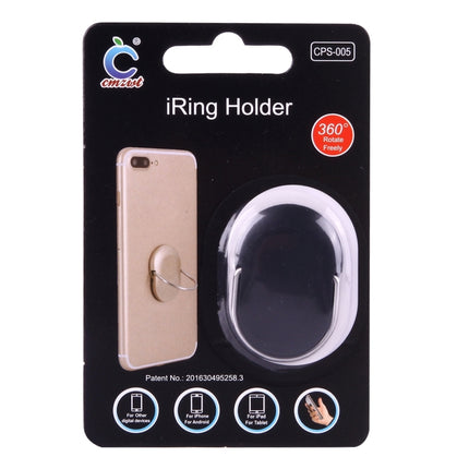 Cmzact CPS-005 Universal 360 Degrees Rotatable Plastic Ring Holder(Black)-garmade.com