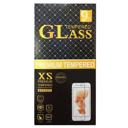 0.1mm 9H Full Screen Flexible Fiber Tempered Glass Film for iPhone 6 & 6s(Black)-garmade.com