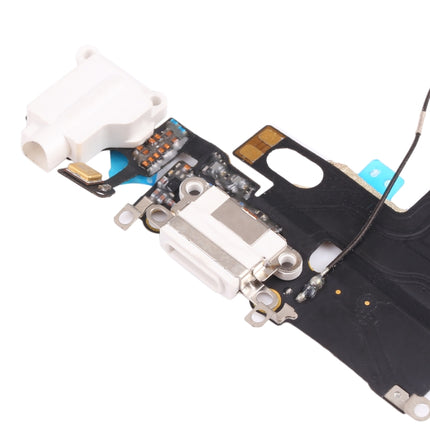 Original Charging Port Flex Cable for iPhone 6 (White)-garmade.com