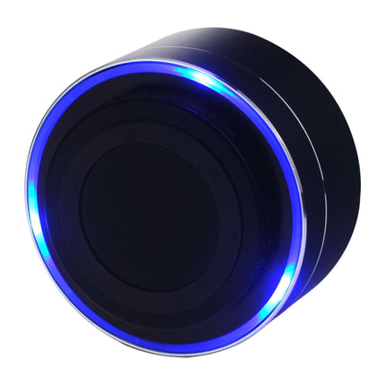 A10 Mini Portable Bluetooth Speaker Built-in MIC & LED, Support Hands-free Calls & TF Card(Black)-garmade.com