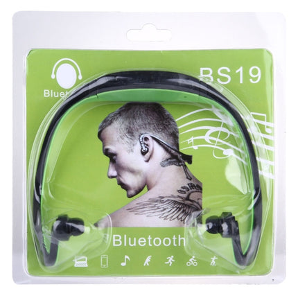 BS19 Life Sweatproof Stereo Wireless Sports Bluetooth Earbud Earphone In-ear Headphone Headset with Hands Free Call, For Smart Phones & iPad & Laptop & Notebook & MP3 or Other Bluetooth Audio Devices(Dark Blue)-garmade.com