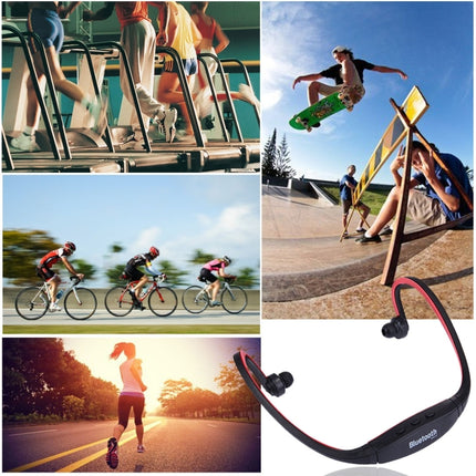 BS19 Life Sweatproof Stereo Wireless Sports Bluetooth Earbud Earphone In-ear Headphone Headset with Hands Free Call, For Smart Phones & iPad & Laptop & Notebook & MP3 or Other Bluetooth Audio Devices(Red)-garmade.com