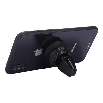Silicone Sucker Universal Car Air Vent Phone Holder Stand Mount , For iPhone, Samsung, Sony, Lenovo, HTC, Huawei, and other Smartphones(Black)-garmade.com