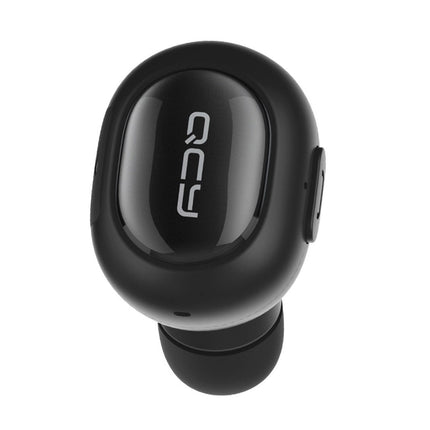 QCY Q26 Mini In-ear Universal Wireless Bluetooth 4.1 Earphone with English Voice,Effective Bluetooth Distance: 10M(Black)-garmade.com
