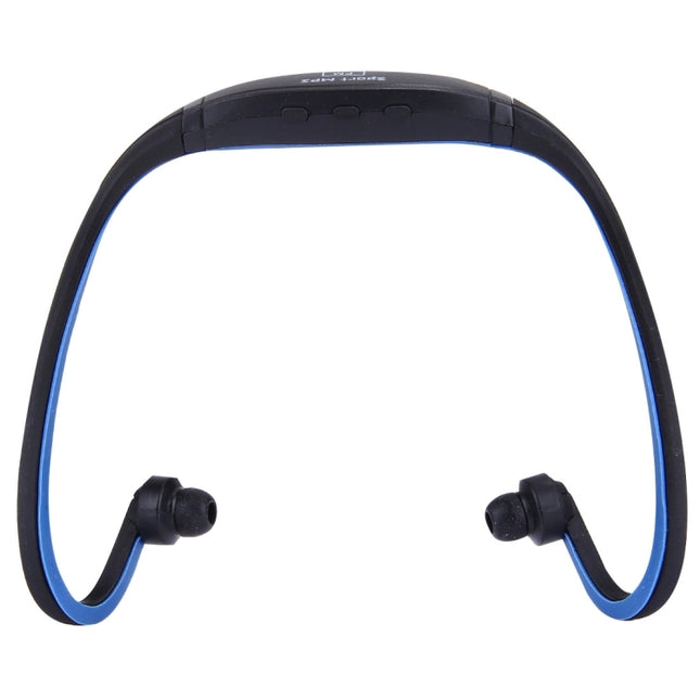 SH-W1FM Life Waterproof Sweatproof Stereo Wireless Sports Earbud Earphone In-ear Headphone Headset with Micro SD Card, For Smart Phones & iPad & Laptop & Notebook & MP3 or Other Audio Devices, Maximum SD Card Storage: 8GB(Dark Blue)-garmade.com