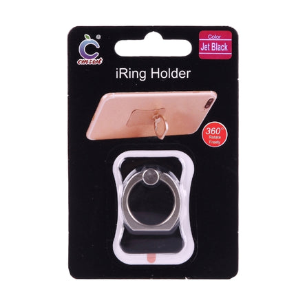 Universal 360 Degree Rotation Ring Phone Holder Stand(Black)-garmade.com
