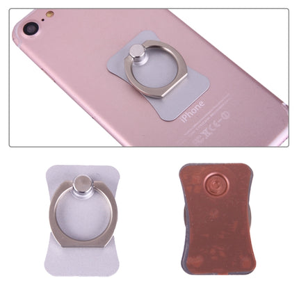 Universal 360 Degree Rotation Ring Phone Holder Stand(Silver)-garmade.com