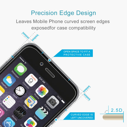 50 PCS 0.26mm 9H 2.5D Tempered Glass Film for iPod touch 6-garmade.com