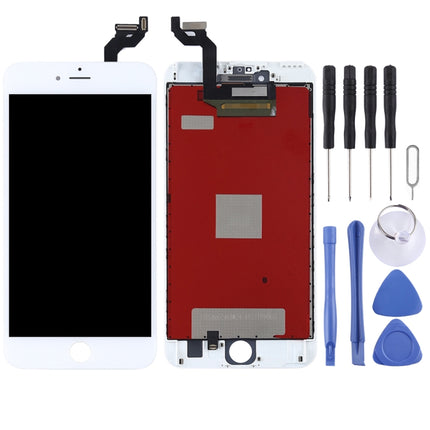 LCD Screen and Digitizer Full Assembly for iPhone 6S Plus(White)-garmade.com