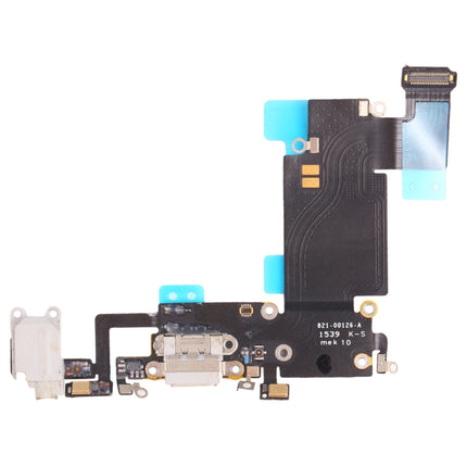 Original Charging Port Flex Cable for iPhone 6s Plus(Light Grey)-garmade.com