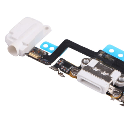 Original Charging Port Flex Cable for iPhone 6s Plus(White)-garmade.com