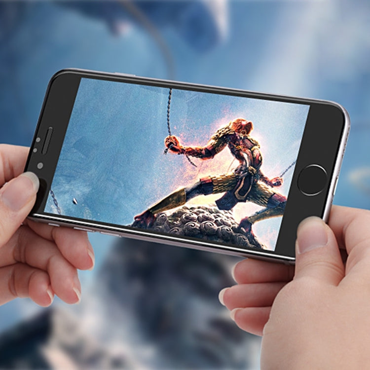 0.26mm 9H Surface Hardness 3D Explosion-proof Tempered Glass Screen Film for iPhone 6 Plus & 6s Plus(Black)-garmade.com