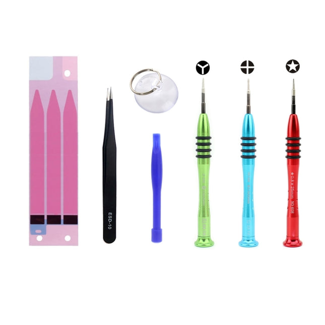 JIAFA JF-8163 7 in 1 Battery Repair Tool Set for iPhone 6s Plus-garmade.com