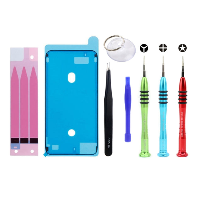 JIAFA JF-8164 8 in 1 Battery Repair Tool Set for iPhone 6s Plus-garmade.com