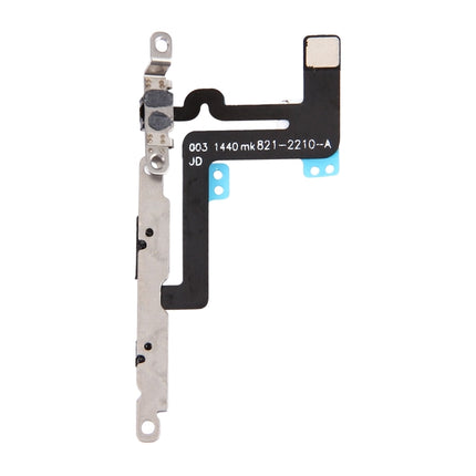 Volume Button & Mute Switch Flex Cable with Brackets for iPhone 6 Plus-garmade.com