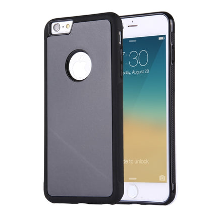 For iPhone 6 Plus & 6s Plus Anti-Gravity Magical Nano-suction Technology Sticky Selfie Protective Case(Black)-garmade.com