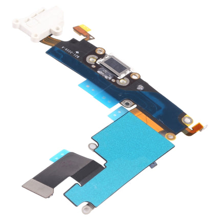 Original Charging Port Flex Cable for iPhone 6 Plus(White)-garmade.com