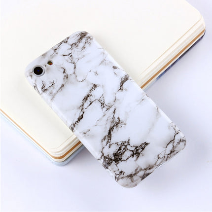 For iPhone 6 Plus & 6s Plus Black White Marble Pattern TPU Protective Back Cover Case-garmade.com