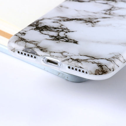 For iPhone 6 Plus & 6s Plus Black White Marble Pattern TPU Protective Back Cover Case-garmade.com