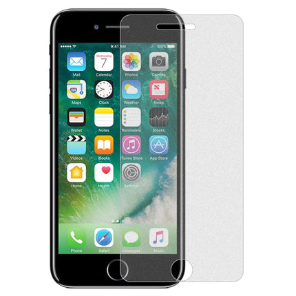 50 PCS Non-Full Matte Frosted Tempered Glass Film for iPhone SE 2020 / 8 / 7-garmade.com