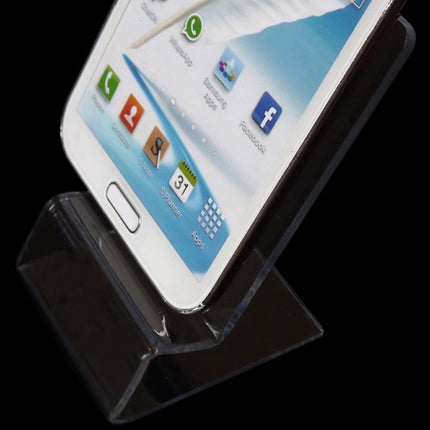 Acrylic Mobile Phone Display Stand Holder, For iPhone, Samsung, Huawei, Xiaomi other Smartphones (Transparent)-garmade.com