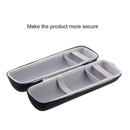2 in 1 Hard PU Carry Zipper Storage Box Bag + Soft Silicone Cover for JBL Charge 3 Bluetooth Speaker with Shoulder Strap(Grey)-garmade.com